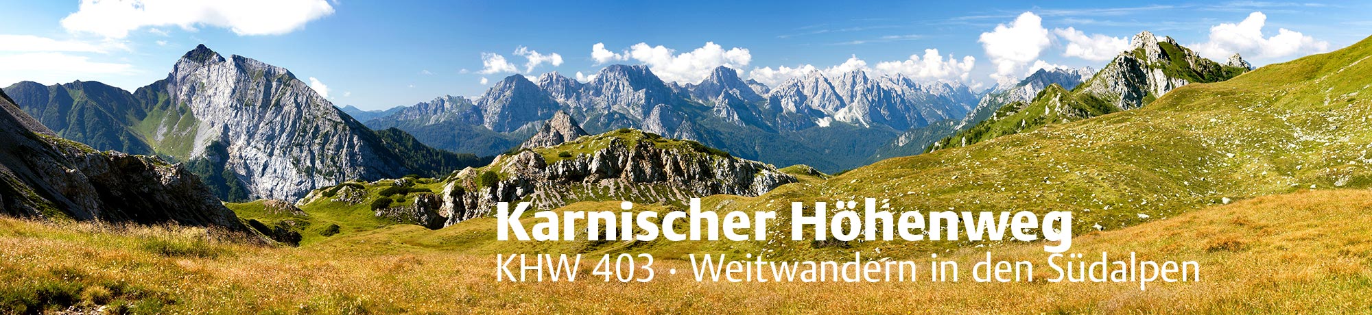 Der Karnische H�henweg - KHW 403
