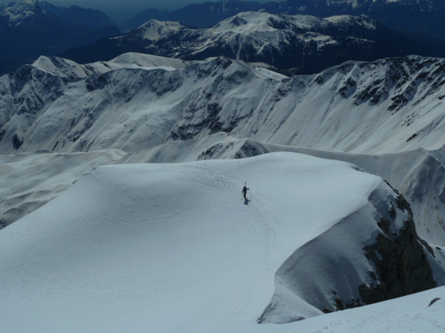 Unterwegs zur Hohen Warte