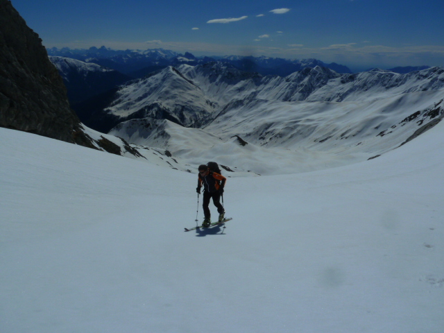 Unterwegs zur Hohen Warte