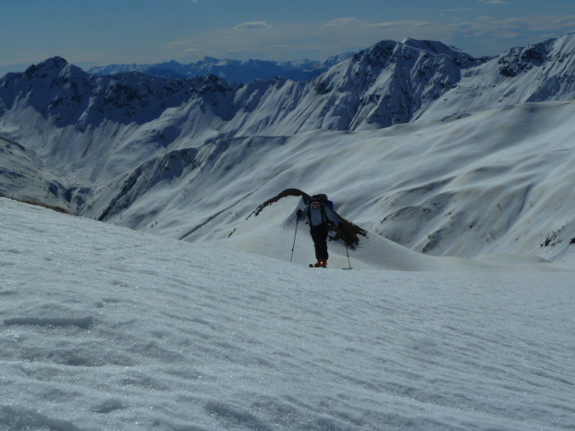 Unterwegs zur Hohen Warte